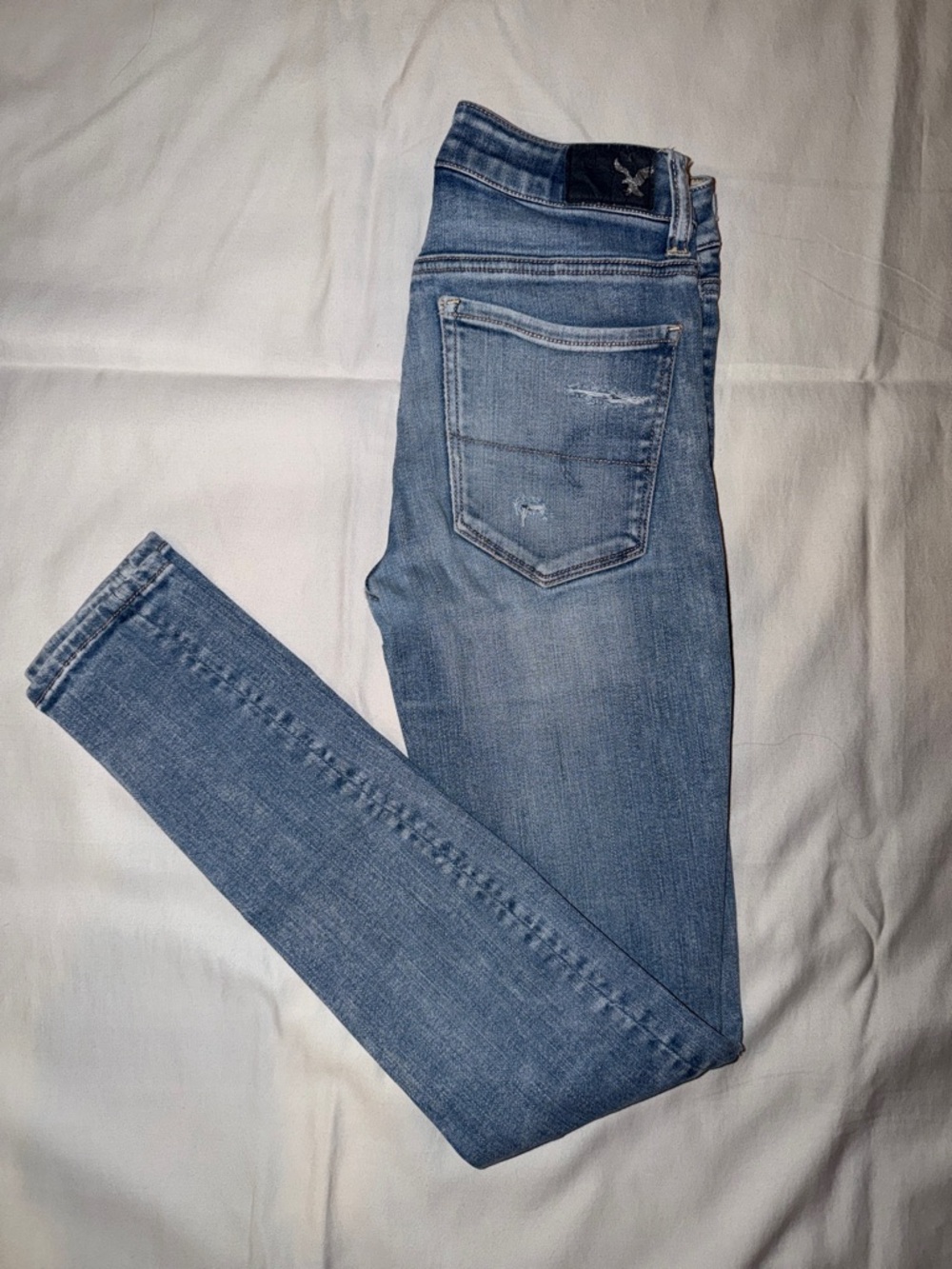 American Eagle Outfitters Light Blue Skinny Jeans